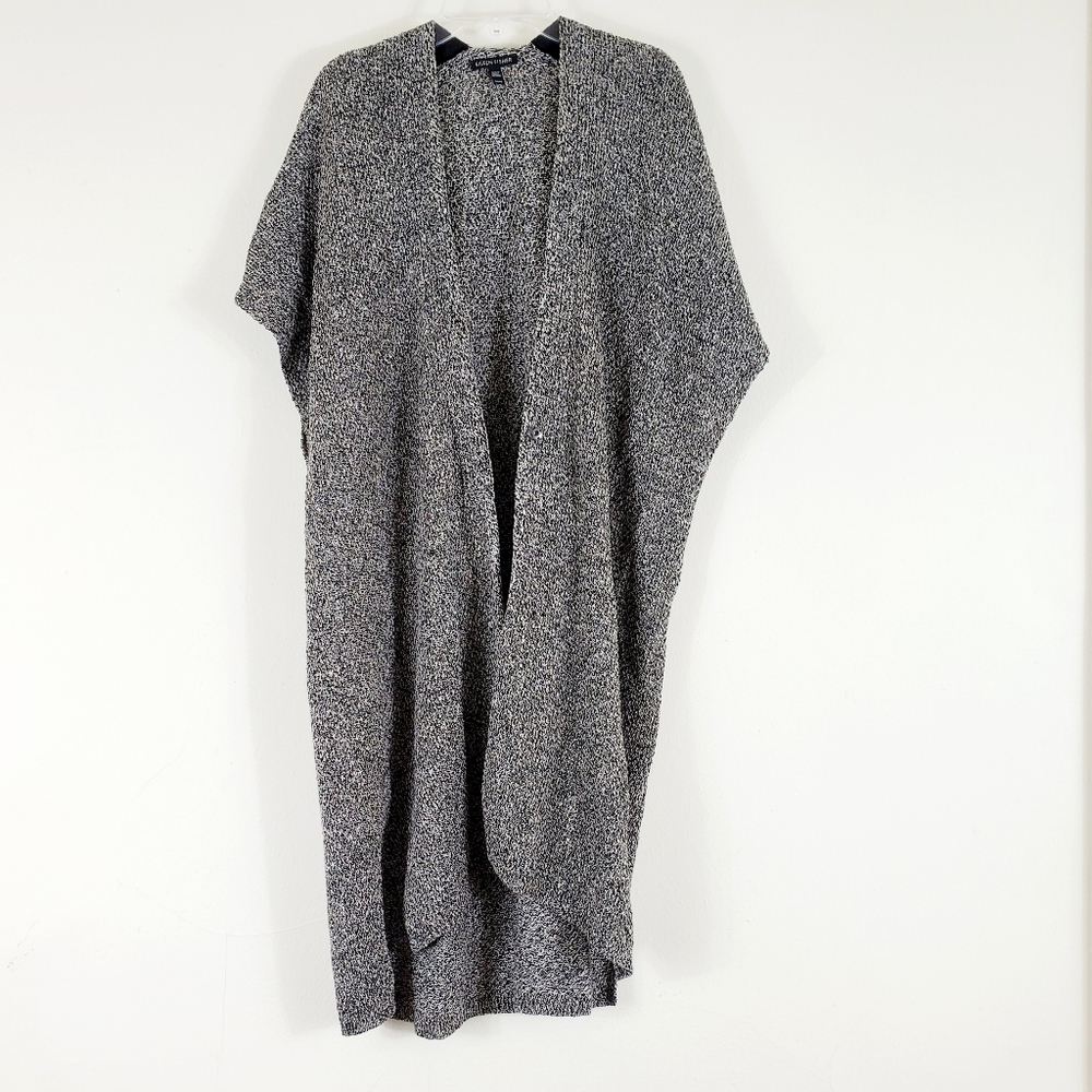 Eileen Fisher Marled Sleeveless Cardigan